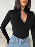 Vienna TurtleNeck Bodysuit - Marttini By Lana