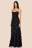 Roselie Gown Black - Nookie