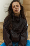 Jude Leather look Jacket - Fate & Becker