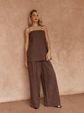 Bellie Embroidered Pants - Sass