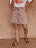 Tipo Wave Denim Skirt - Sass