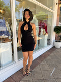 Harmony Mini Dress Black - Nookie