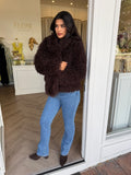 Wynn Cropped Fur Jacket - Fate & Becker