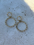 Nude Halo Earrings