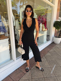 Sirocco Knit Jumpsuit - The Aegean Collection
