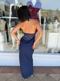 Lina Halter Drape Maxi Dress - Runaway the Label