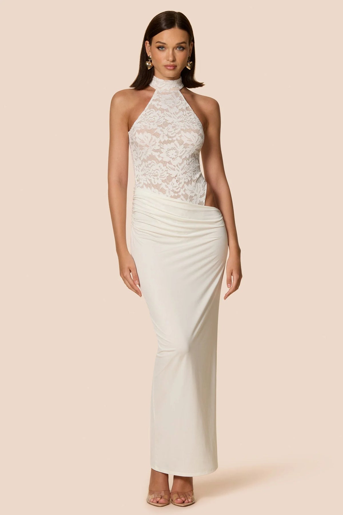Lennox Bodysuit Maxi White - Nookie