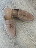Lizzo Suede Shoes light choc - Django & Juliette