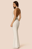 Lennox Halter Maxi White - Nookie