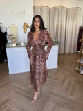 Isla Wrap Dress - Fate & Becker