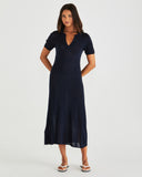 Abbie Knit Polo Dress - Sass