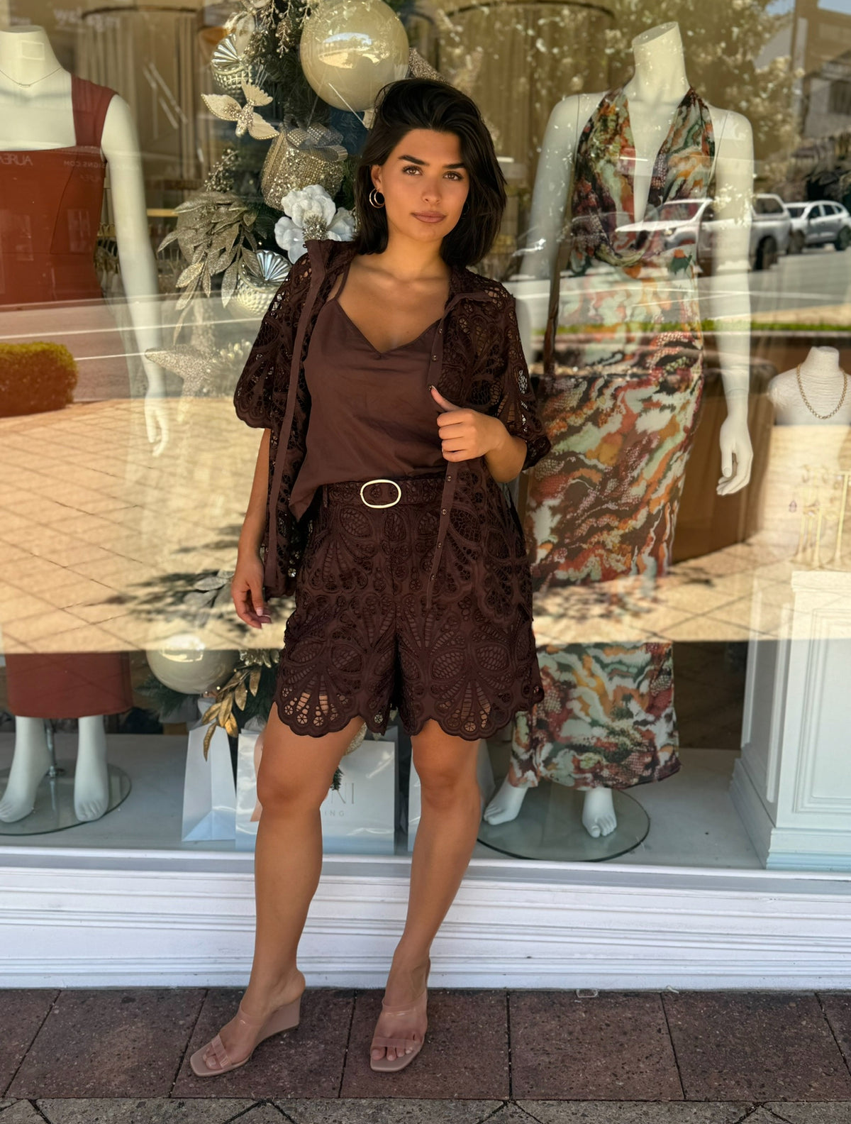 Elara Broderie Blouse - Fate & Becker