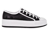 Genoa Black Leather Shoes - Django & Juliette