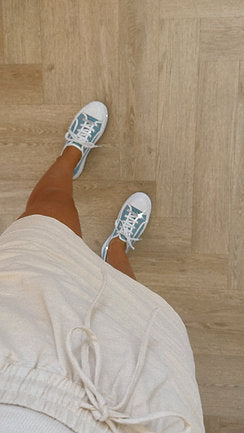 Genesiss Denim Fabric Shoes - Django & Juliette