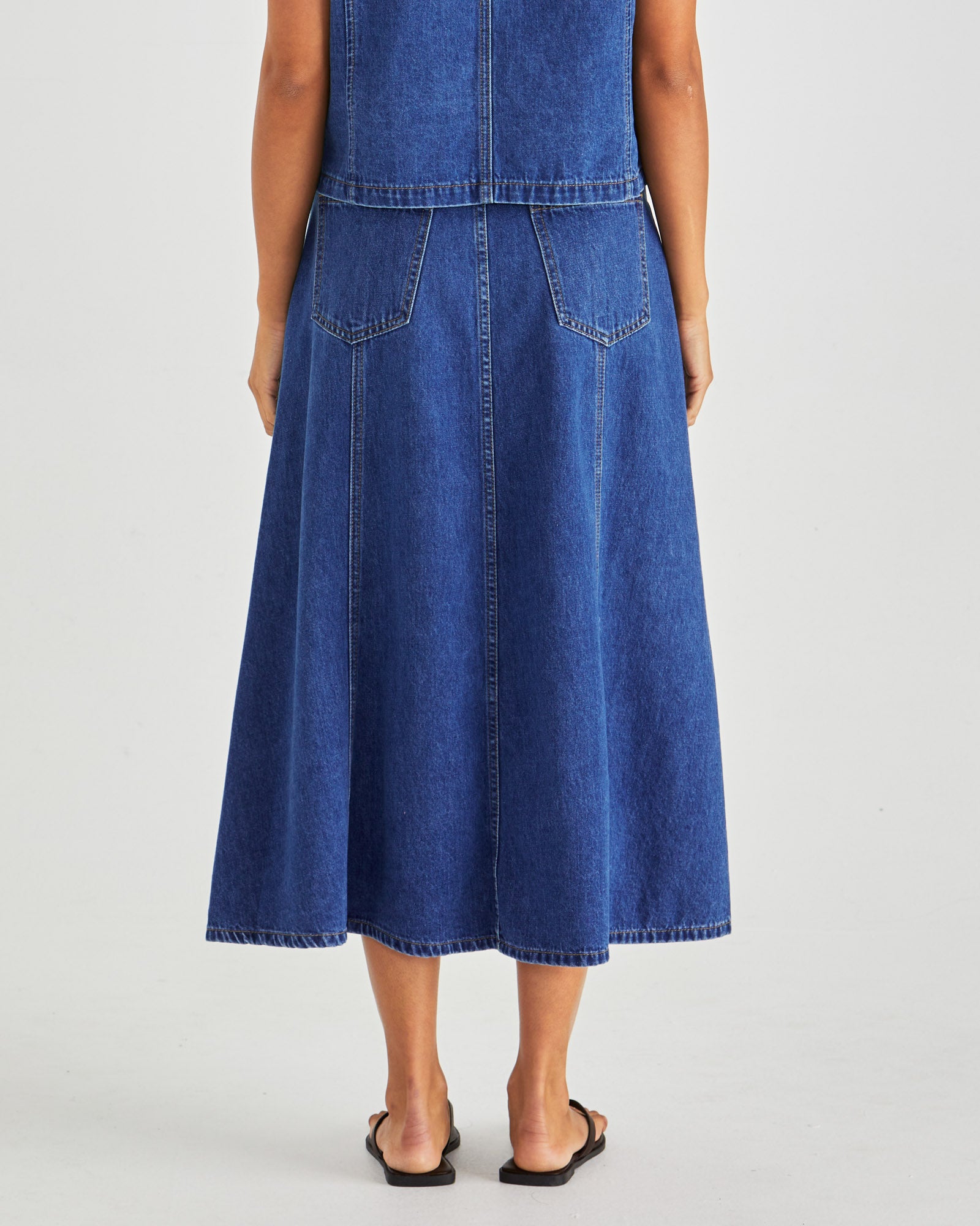 Sabine Denim Skirt - Sass