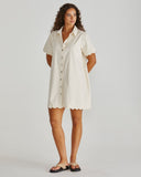 Vale Scalloped Denim Dress - Sass