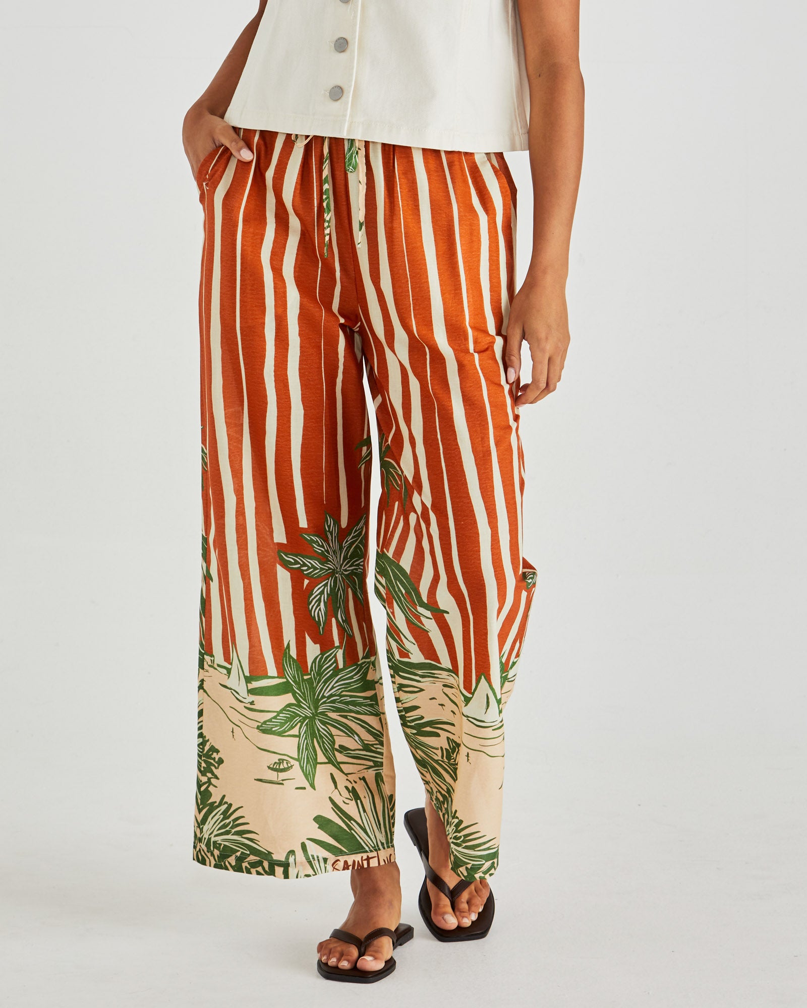 Mina Elasticated Pants - Sass