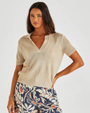 Abbie Knit Polo - Sass