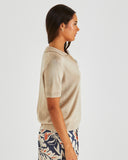 Abbie Knit Polo - Sass