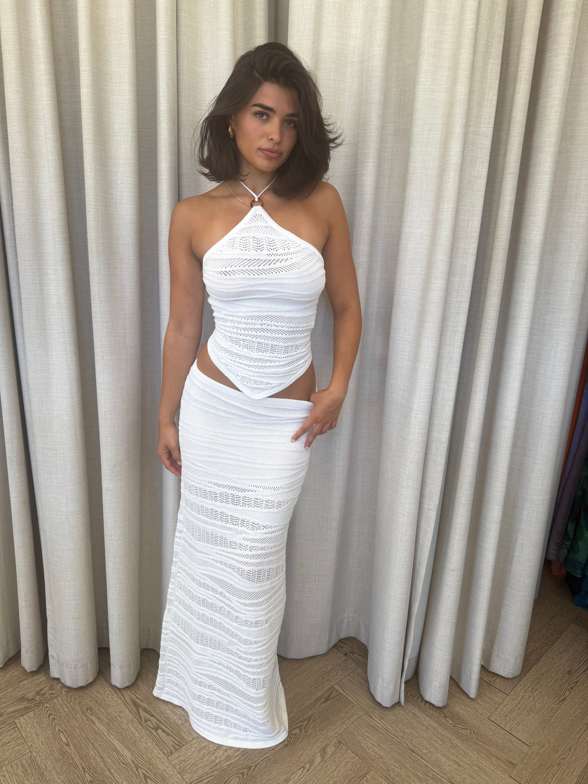 Wrenley Knit maxi skirt  - Runaway the Label