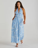 Tilda Backless Plunge dress - Sass