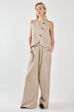 Renee Button Wrap Vest - Sass