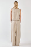 Renee Button Wrap Vest - Sass