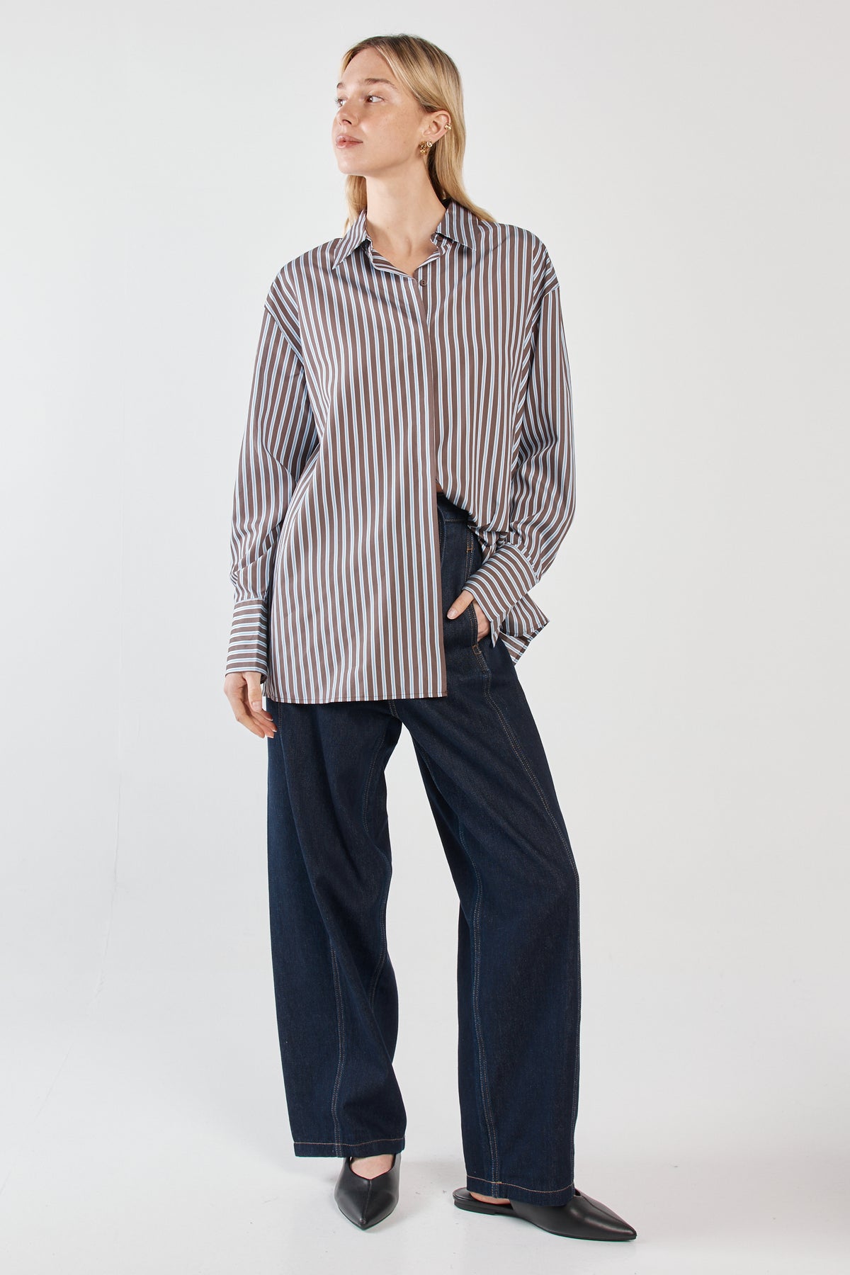 Claudia Stripe Shirt - Sass
