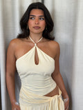 Laura Key Hole Halter Top - Runaway The Label