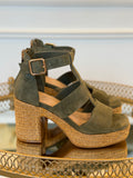 Kolac Khaki Suede Shoes - Django & Juliette