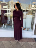 Jade Seamed Jersey Dress  - Sass