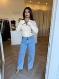 Naula Wide Leg Jeans - Sass
