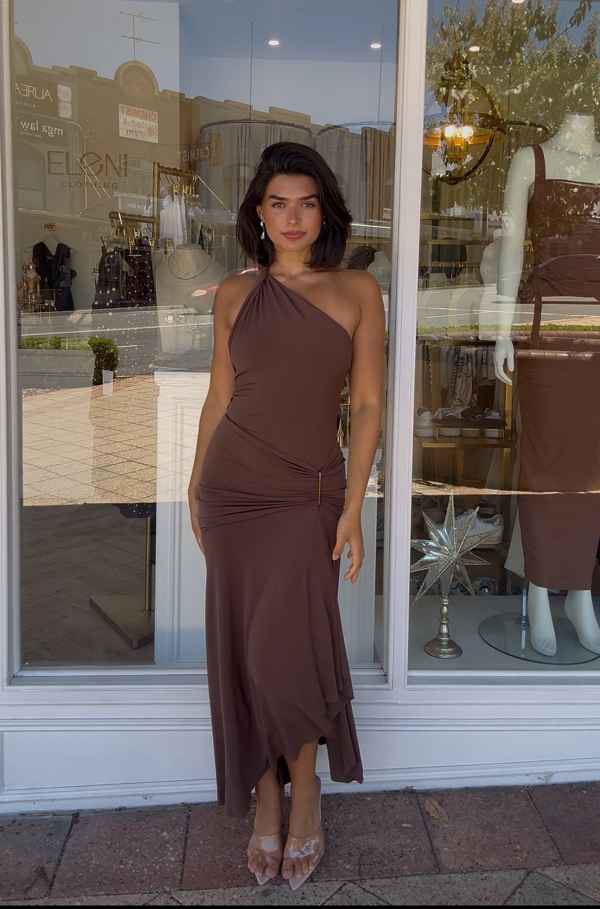 Twisted Affair Midi Dress - JAFRIE By R