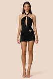 Portia Mini Dress Black - Nookie