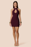 Harmony Mini Dress wine - Nookie