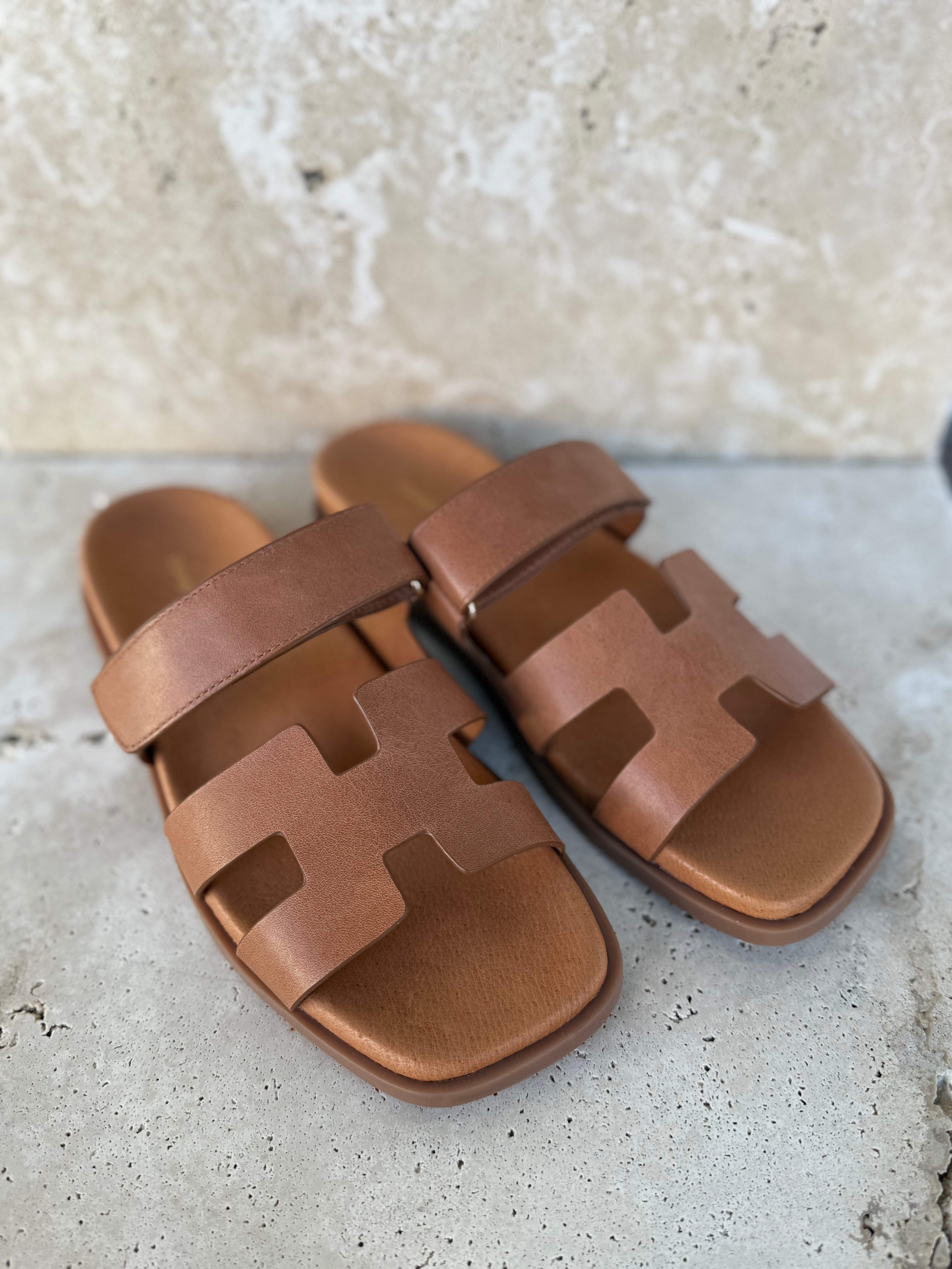 Nodette Tan Leather - Django & Juliette