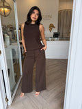 Natalie Wide Leg Trousers - Sass