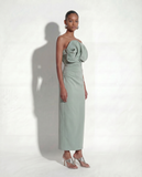 Miles Dress Sage - Elle Zeitoune