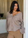 Zinnia Fluffy Cardigan - Fate & Becker