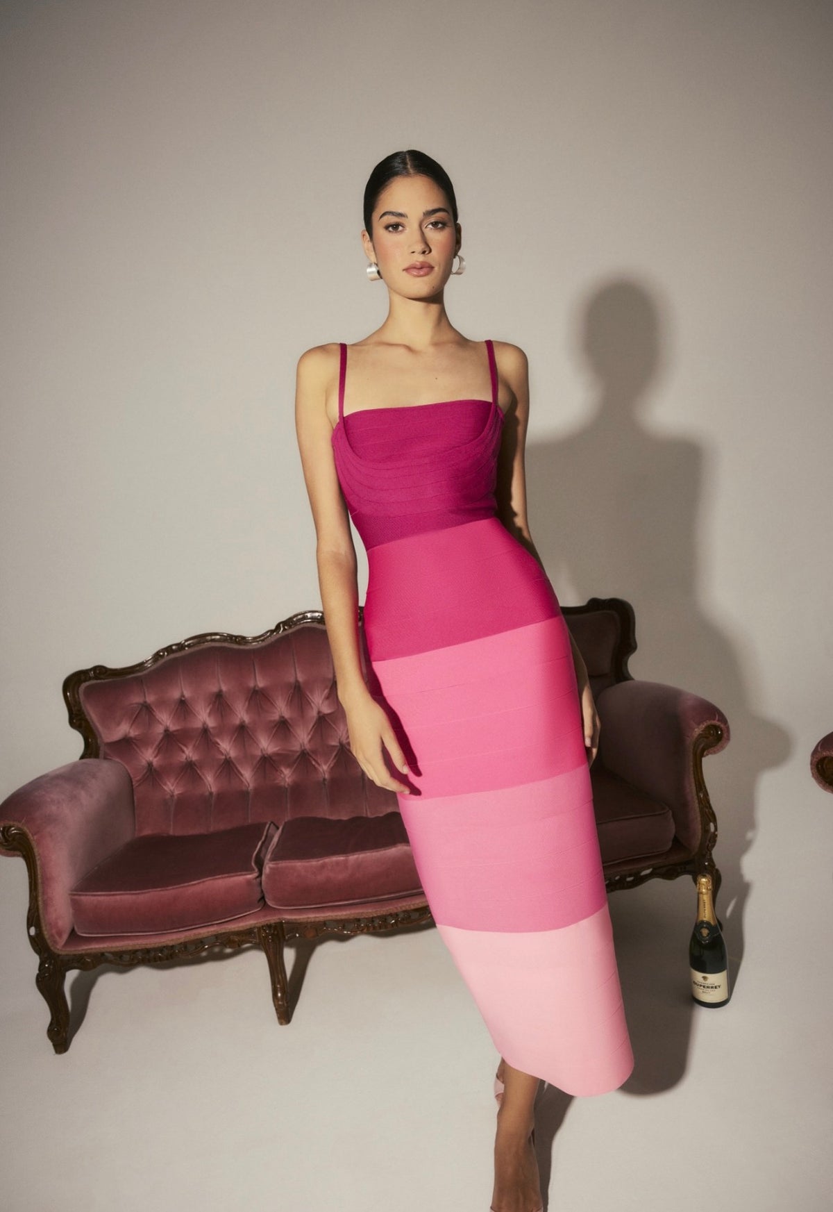 Florava Square Neck Gown - Elliatt
