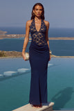 Lina Halter Drape Maxi Dress - Runaway the Label