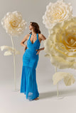Elena Halter Neck Gown - Elliat