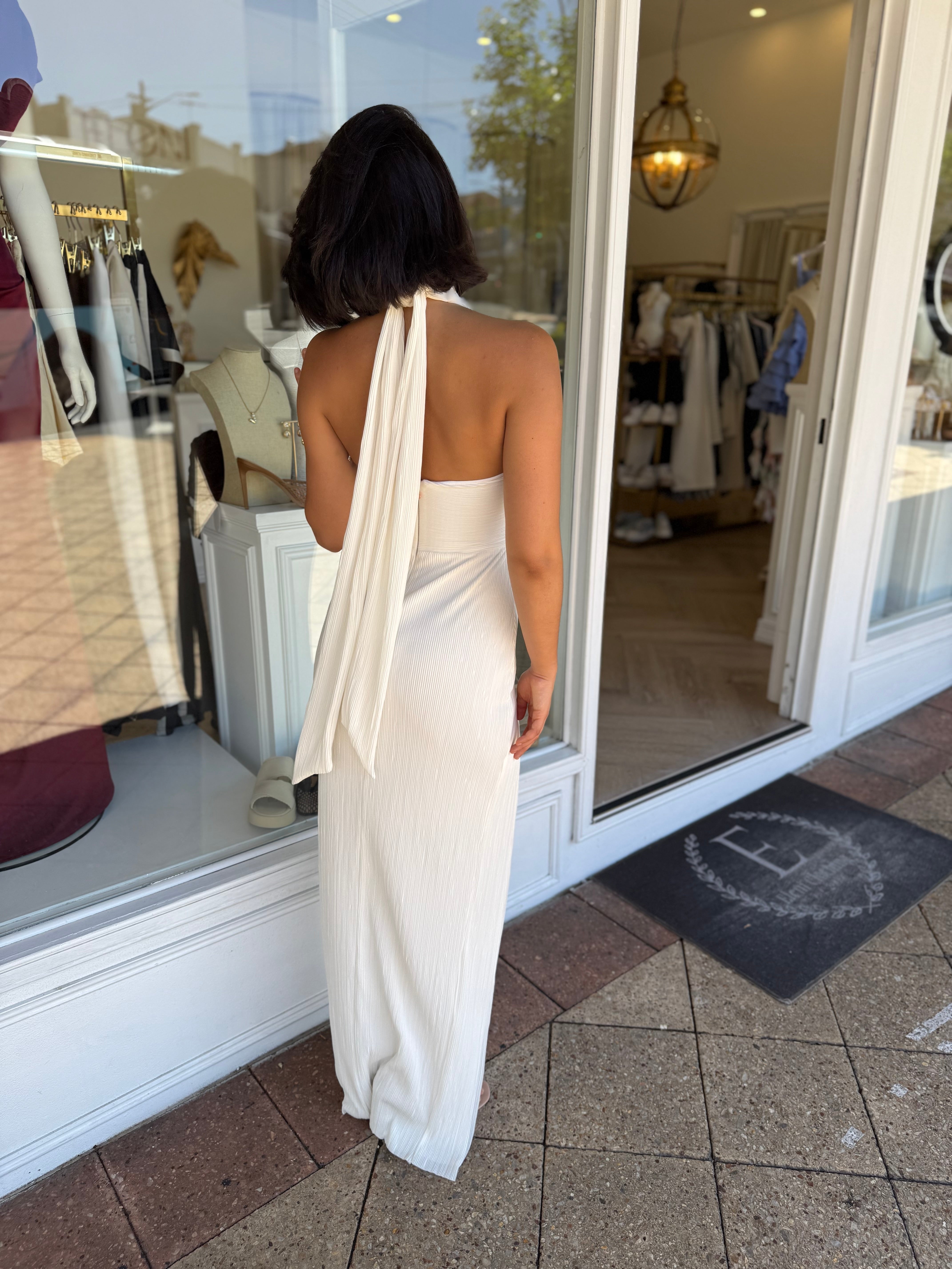 Belleza Gown Dress White - Nookie