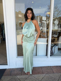 Logan Dress Pastel Mint - Elle Zeitoune
