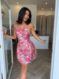Floralie strapless mini - Elliatt