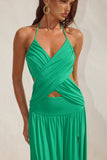 Genia Cross Front Maxi Dress - Runaway the Label