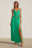 Genia Cross Front Maxi Dress - Runaway the Label