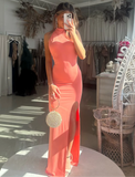 Sapphire Halter Gown - Amy Taylor