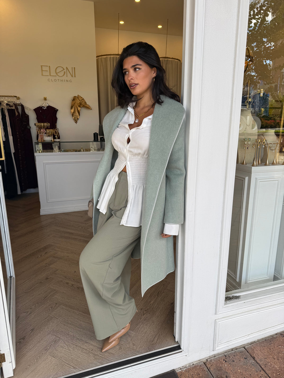 Fern Wool Blend Coat  - Fate & Becker