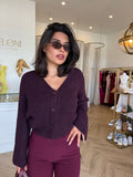 Zinnia Fluffy Cardigan - Fate & Becker